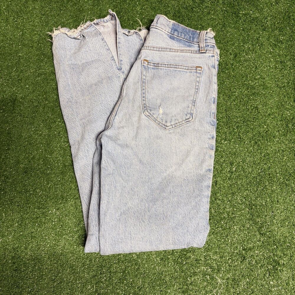 Abercrombie & Fitch 90s Style Jeans Women’s 24x30 Light Wash High Rise